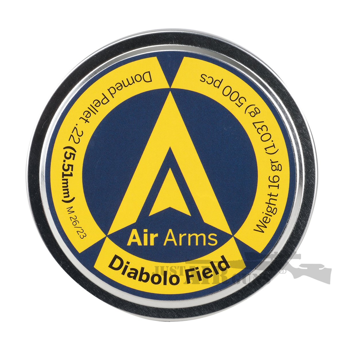 AirArms Diabolo Field 22 Airgun Pellets 500