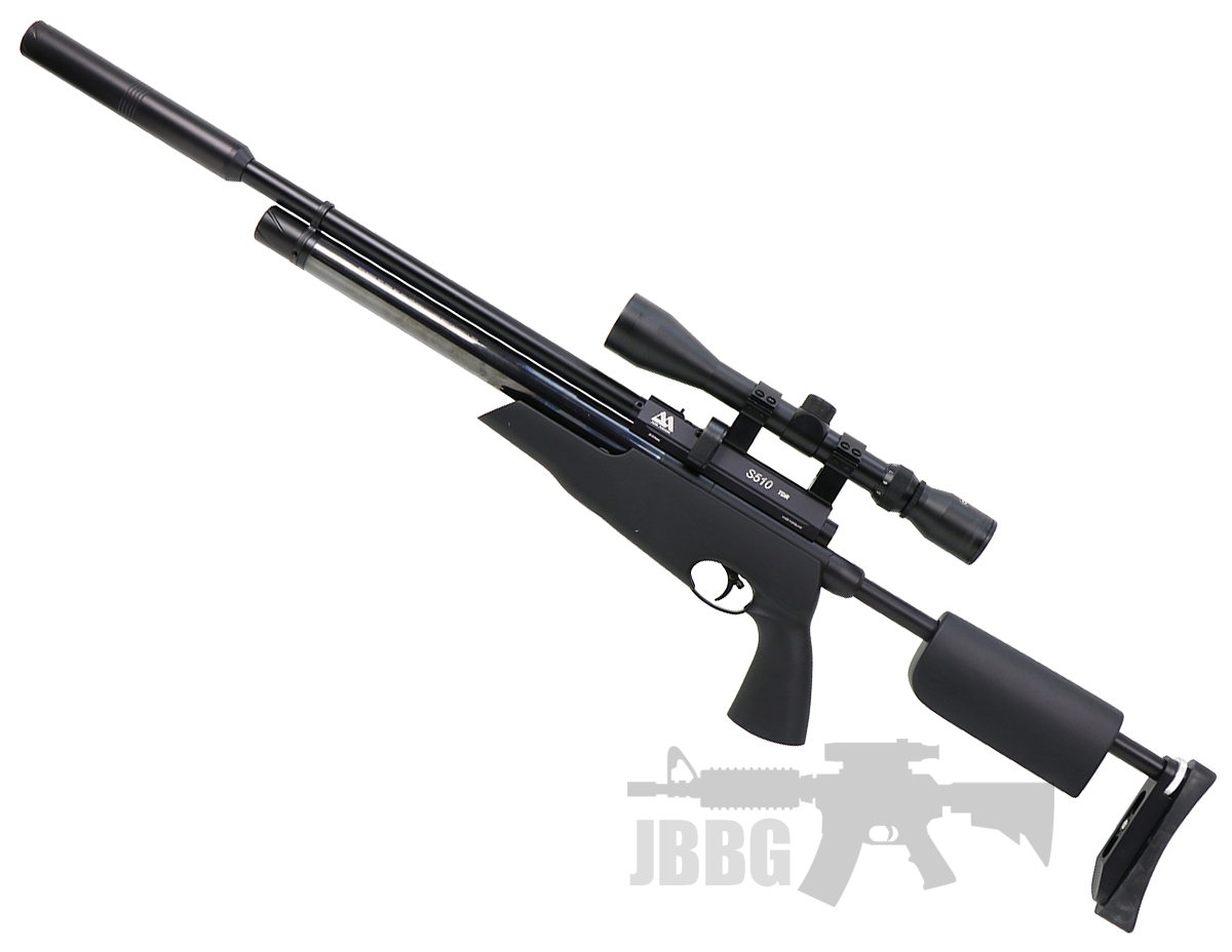 AirArms S510 XS TDR Tactical PCP Air Rifle .177 Just Air Guns