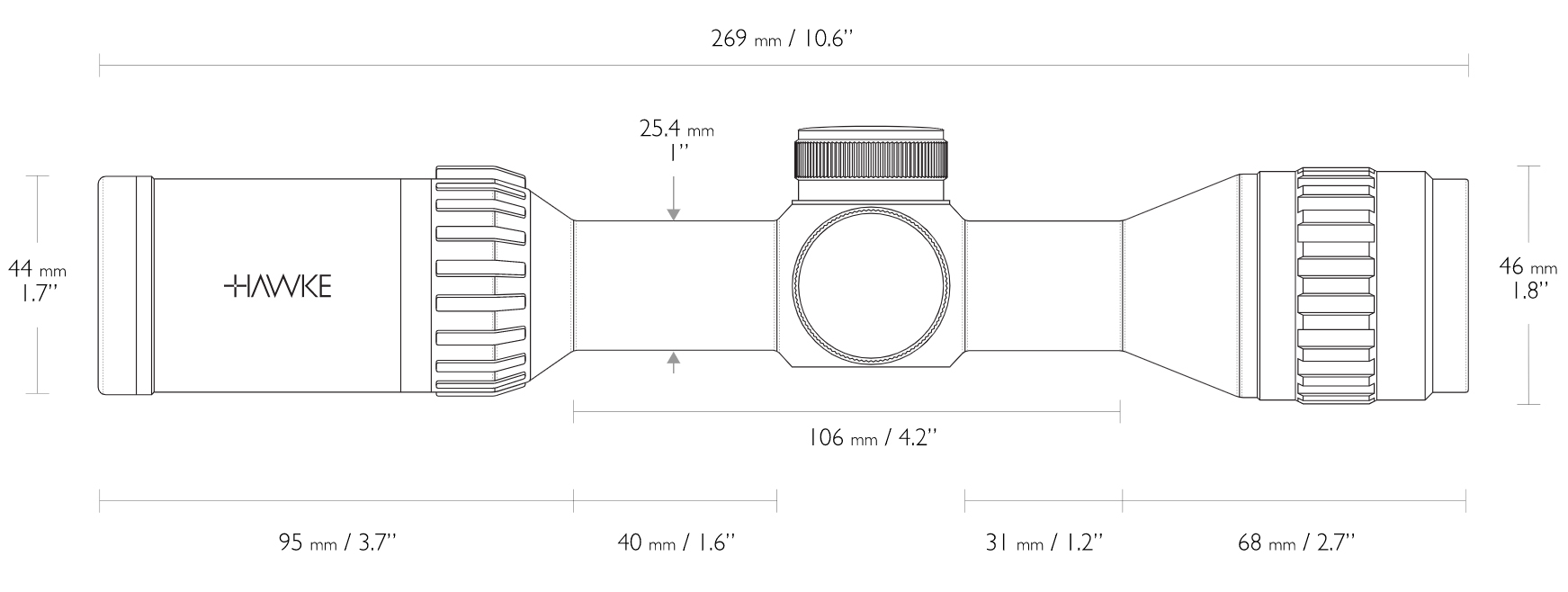 Airmax 2-7×32 AO (AMX)