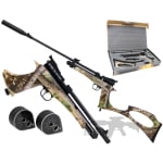 Victory CP2 Camo .22 Co2 Air Pistol Rifle Kit