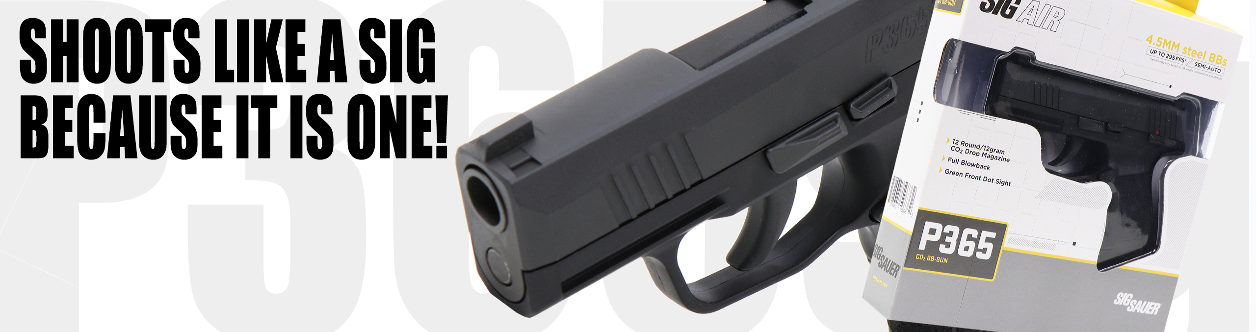 Sig Sauer P365 Steel BB Air Pistol