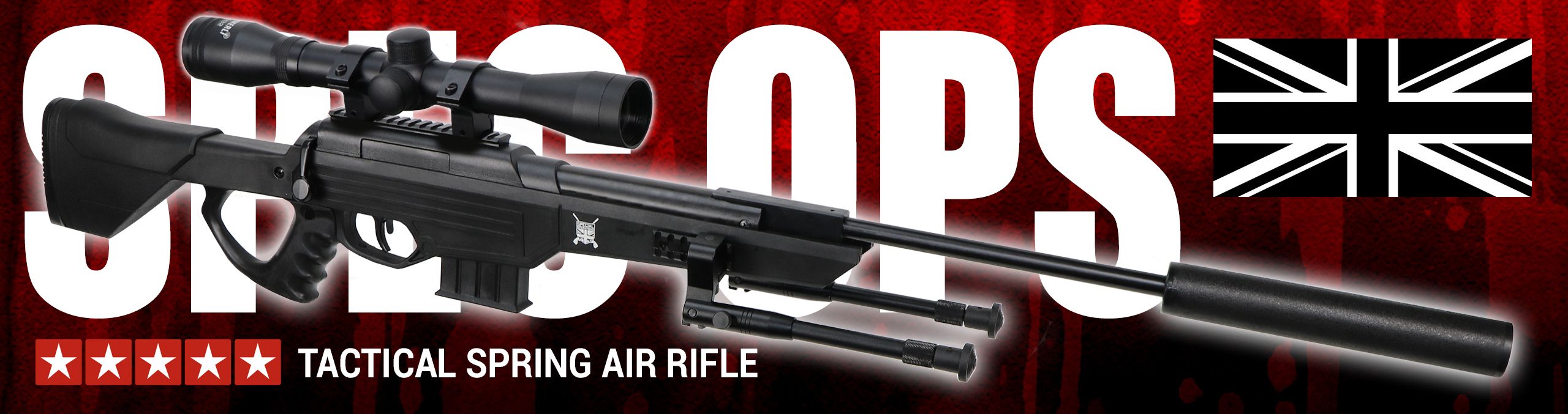 SPEC OPS SNIPER MKII AIR RIFLES UK 001P