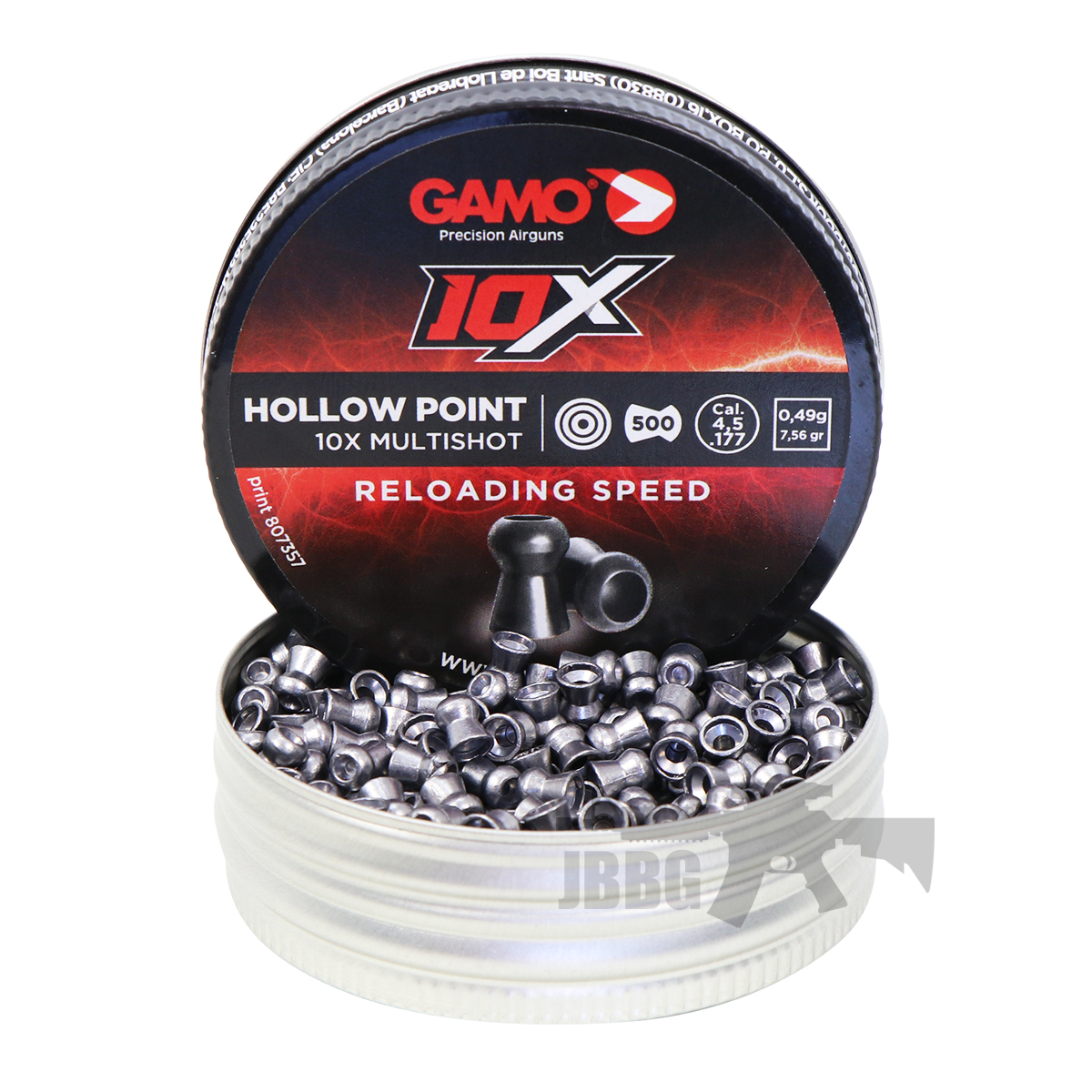 Air Gun Pellets Gamo Hollow Point 10 X 4.5 MM .177 500 PCS Just Air Guns