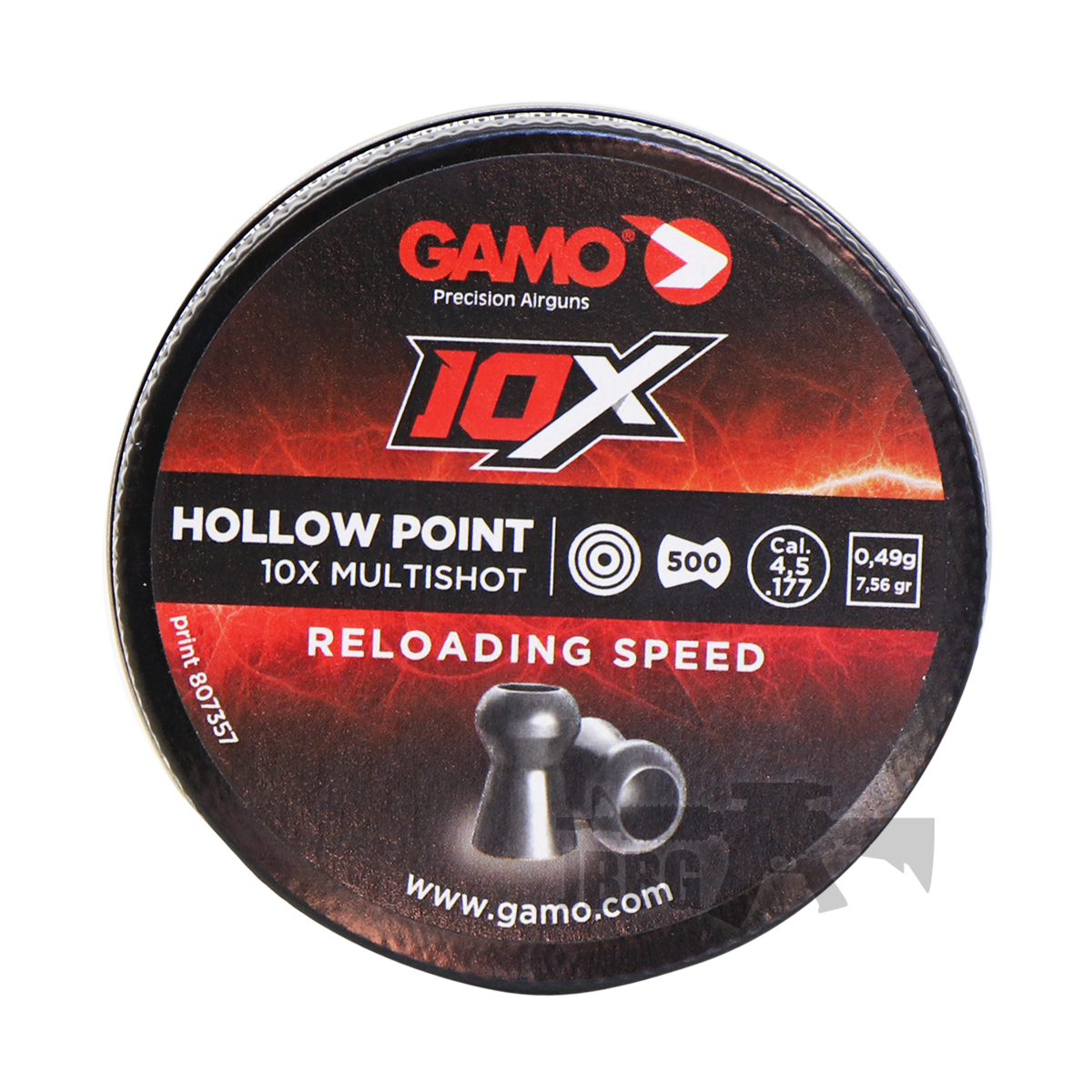 Air Gun Pellets Gamo Hollow Point 10 X 4.5 MM .177 500 PCS Just Air Guns