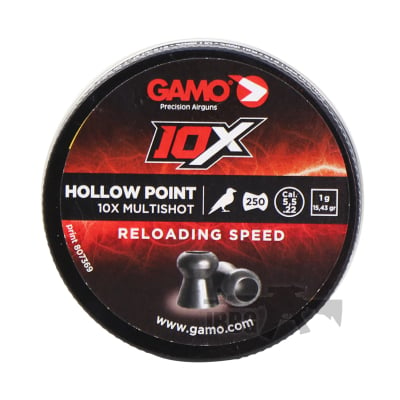 Air Gun Pellets Gamo Hollow Point 10 X 4.5 MM .177 500 PCS