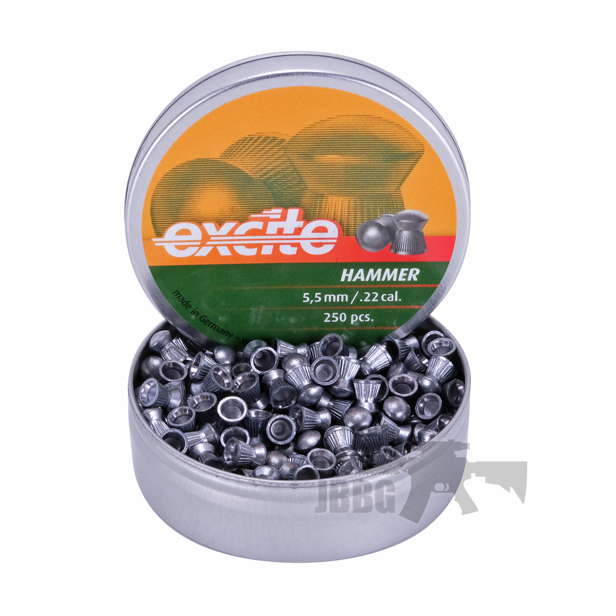 H&N Excite Hammer 5.5mm .22 Cal 250 Pellets Just Air Guns