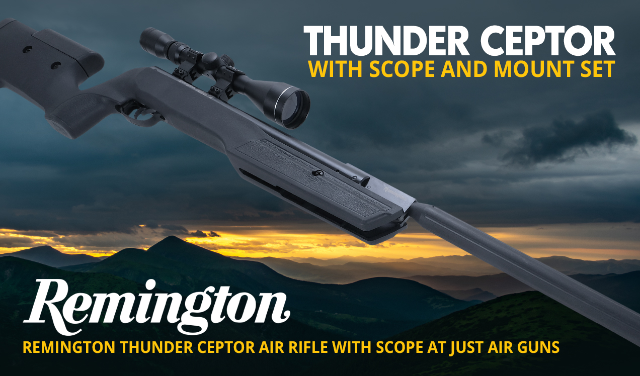 Remington Thunder Ceptor Air Rifle with Scope B1