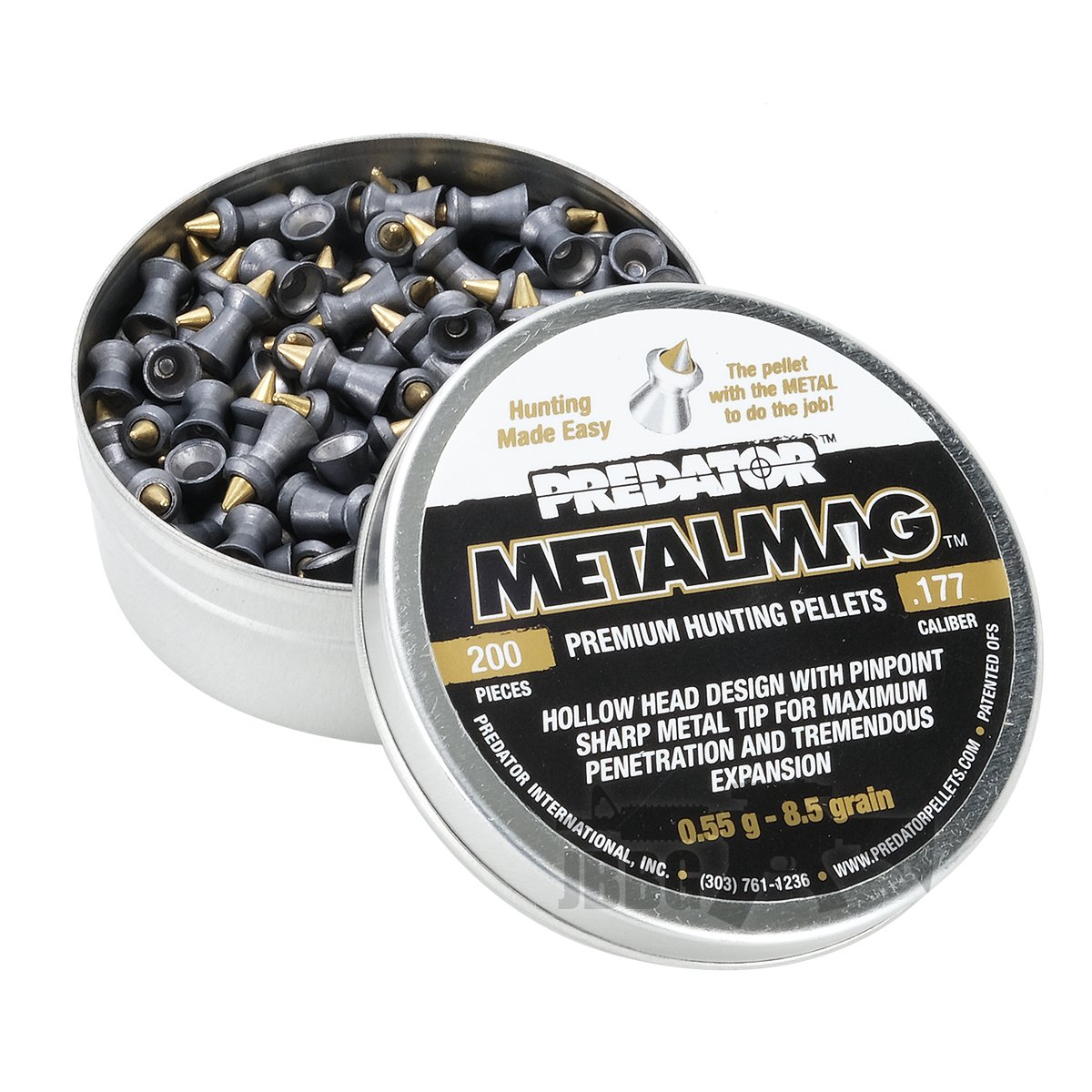 Steel Pellets 4.5 mm PREDATOR METALMAG .177 Air Rifle premium hunter pellets 
