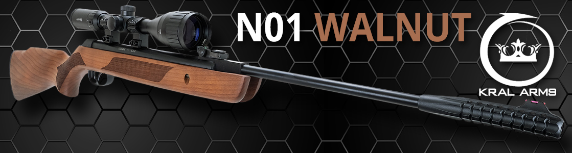 N01 WALNUT air rifle at just air guns uk