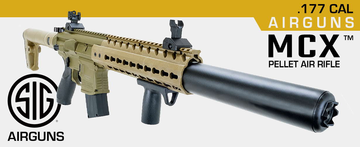 SIG MCX PELLET AIR RIFLE TAN