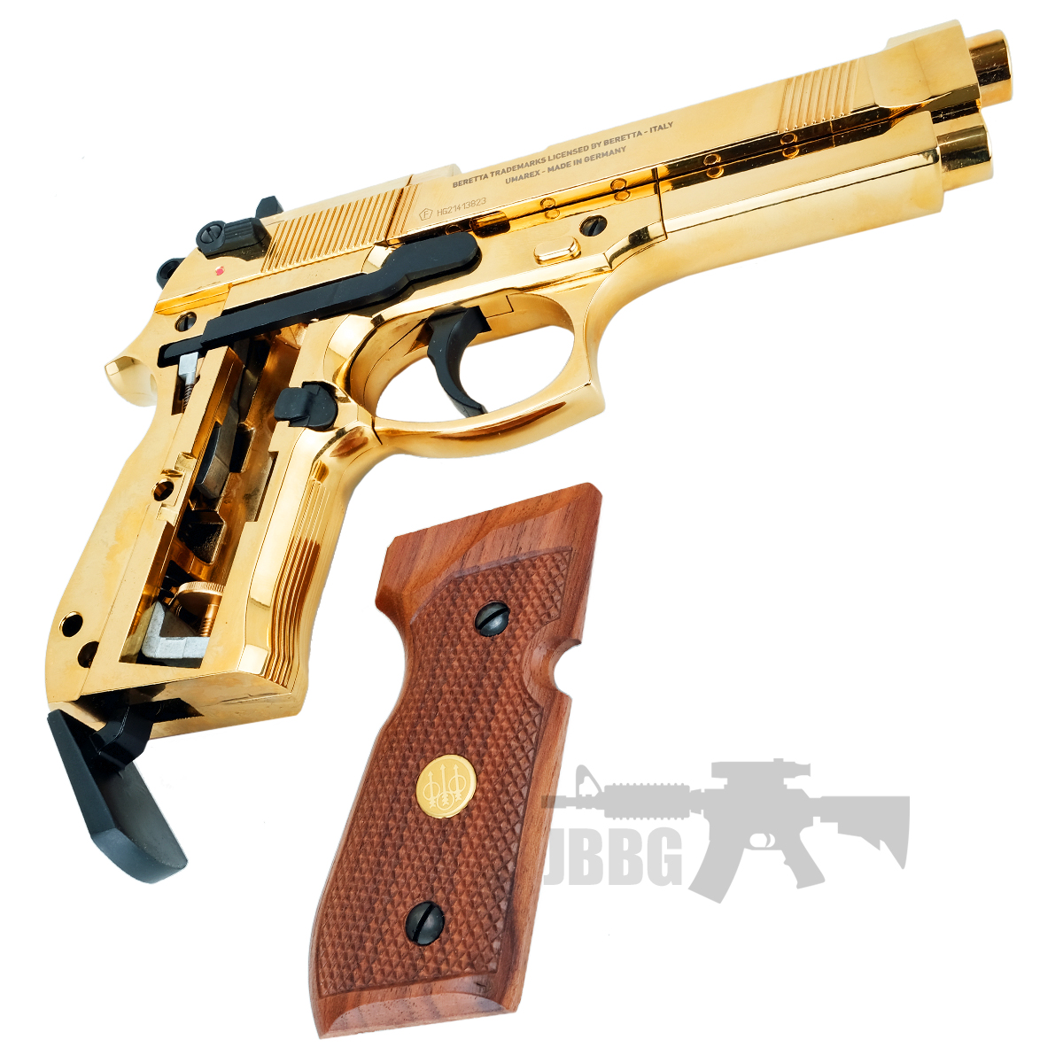 Beretta M92 Fs 24k Gold Plated Umarex Air Pistol Just Air Guns