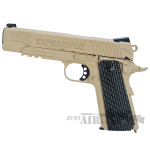 Swiss Arms SA 1911 Military Tan Co2 Blowback 4.5 BB Air Pistol