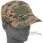 TX Digital Desert Camo Baseball Cap – Adjustable with Velcro Patches