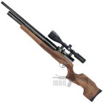Kuzey K600 PCP air rifle Walnut Stock 1