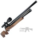 Kuzey K600 PCP air rifle Walnut Stock 4