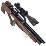 Kuzey K600 PCP air rifle Walnut Stock 40