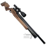 Kuzey K600 PCP air rifle Walnut Stock 7