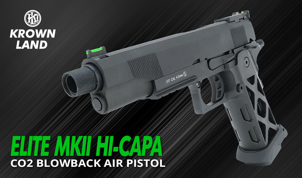 Elite MKII Hi Capa Co2 Blowback Air Pistol KL B1