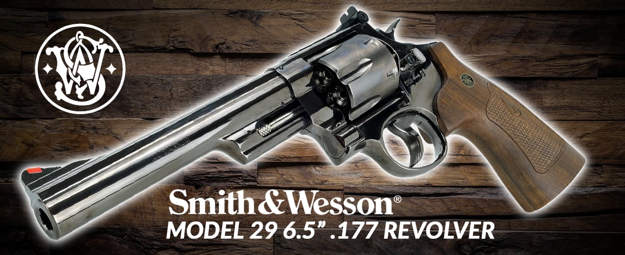 REVOLVER SW 6 5 177 PELLET AIRGUN