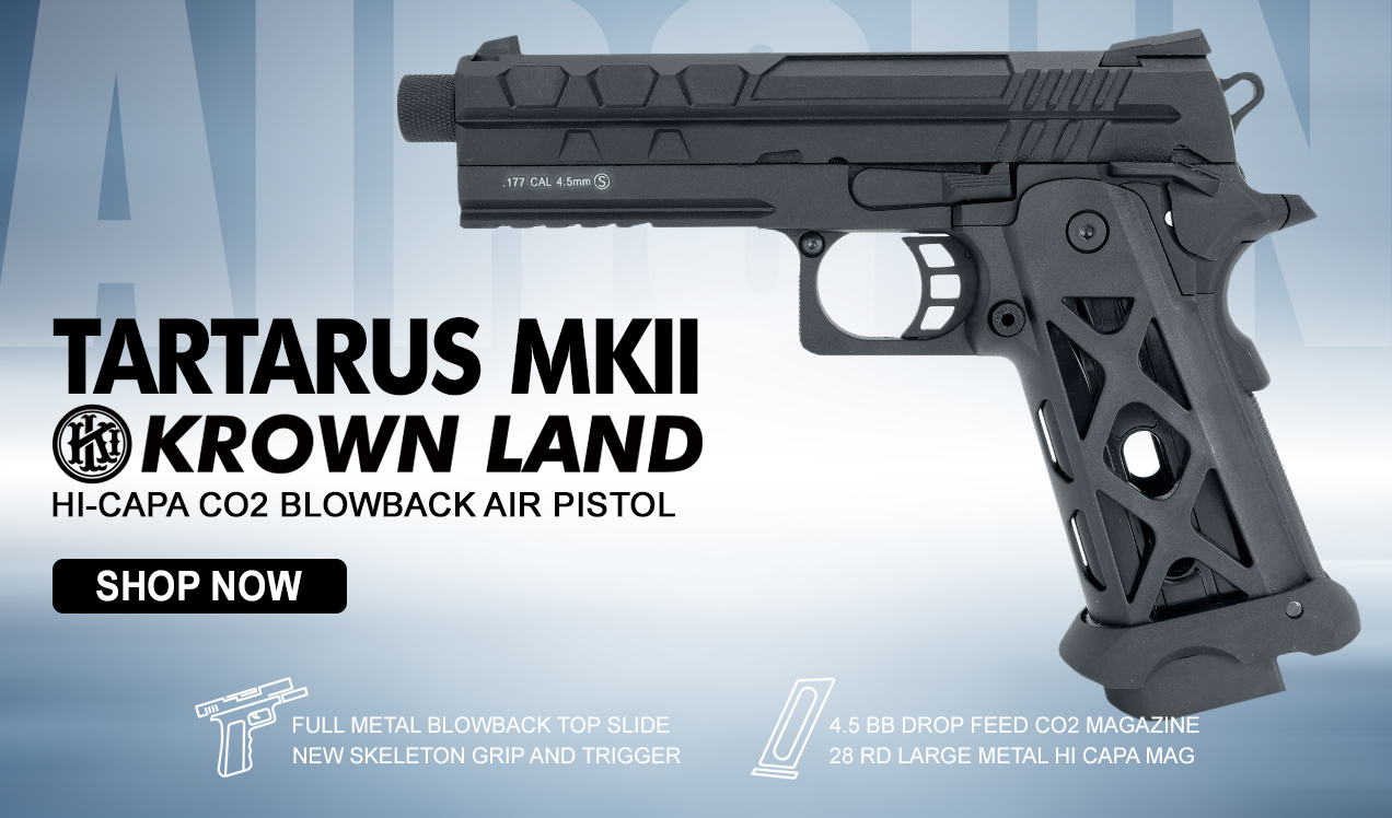 Tartarus MKII Hi Capa Co2 Blowback Air Pistol KL