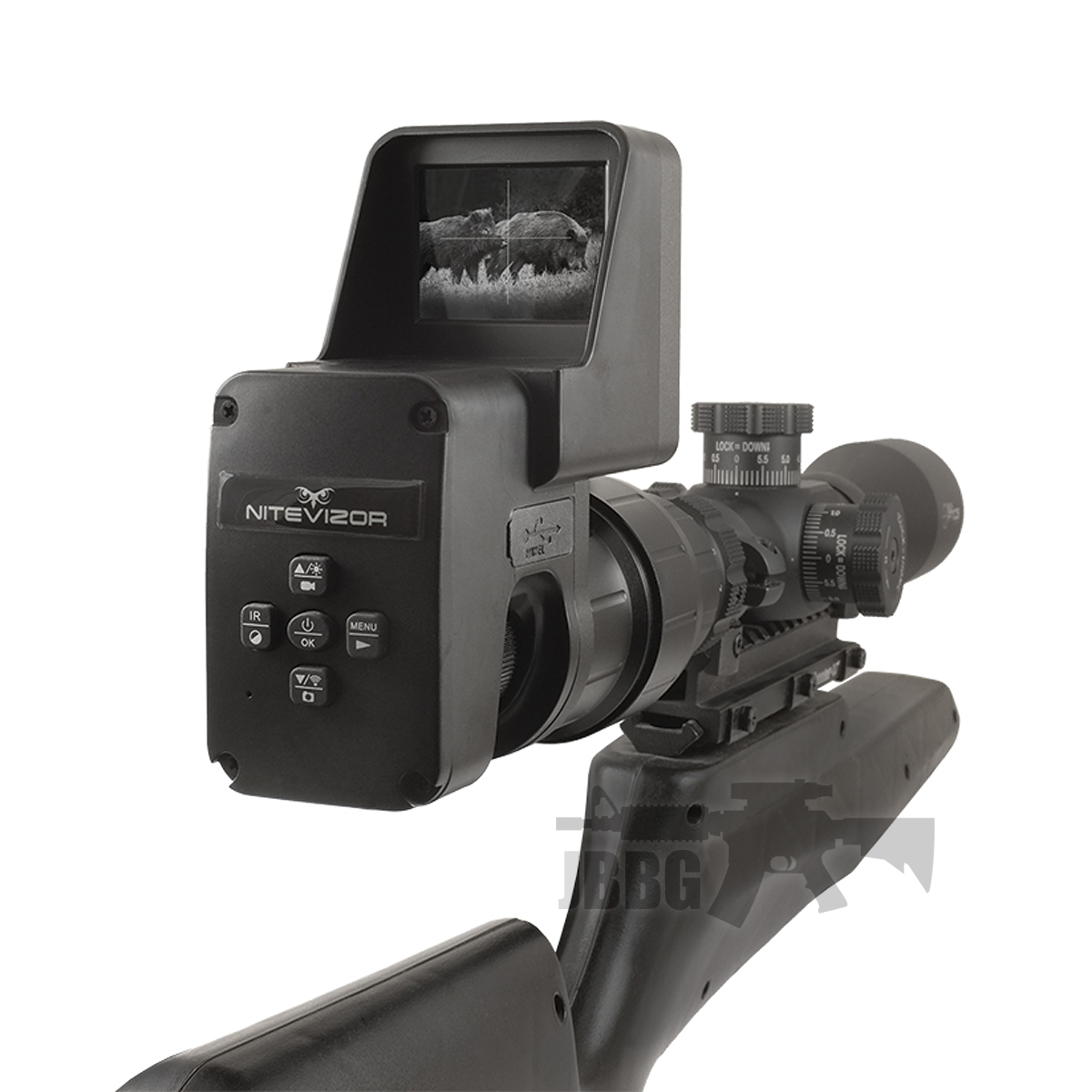 NiteVizor HUDX150 Night Vision for Air Rifles Just Air Guns
