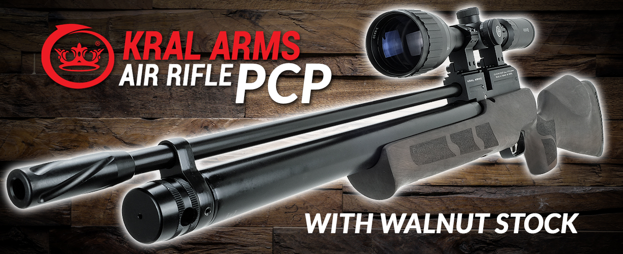 kral pcp puncher with walnut stock 001