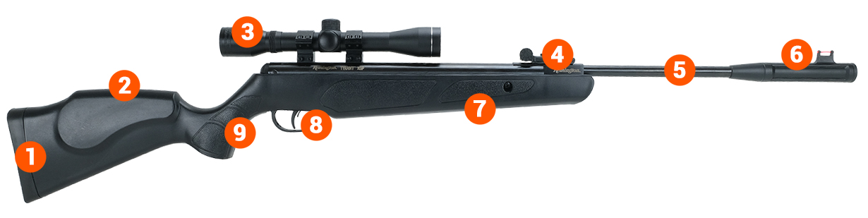 Remington Tyrant XGP 177 Air Rifle with Scope