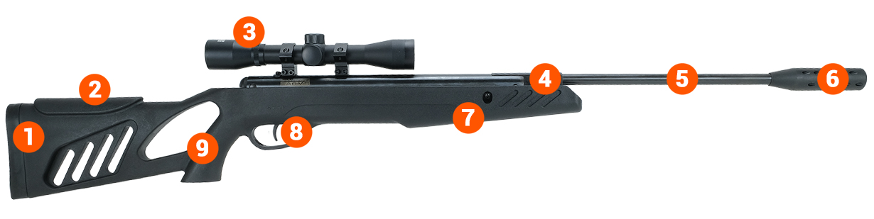 Swiss Arms TAC1 Black Air Rifle 1