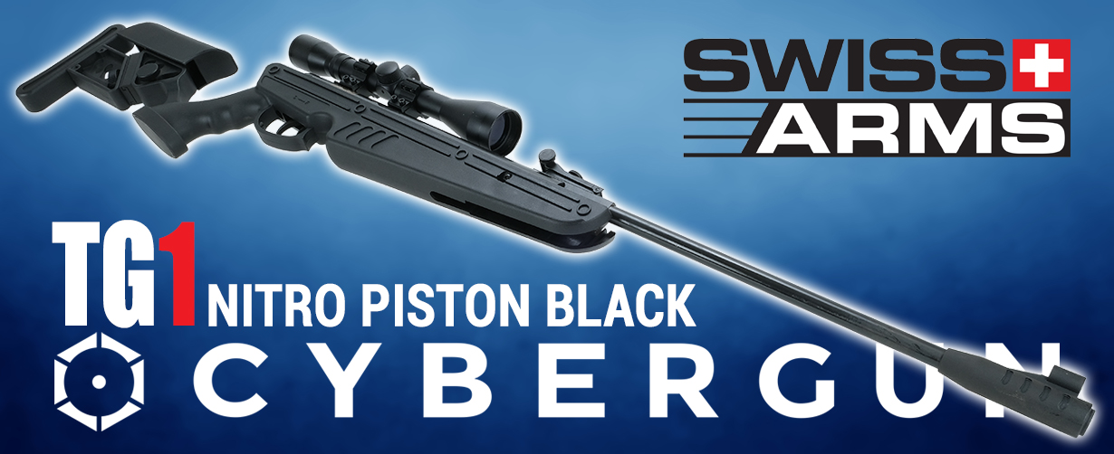Swiss Arms TG1 Nitro Piston Black Air Rifle 1