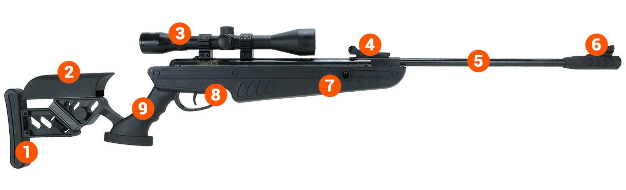 Swiss Arms TG1 Nitro Piston Black Air Rifle info