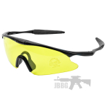 yellow shooting goggles bulldog 1