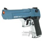Retay Eagle X Blank Pistol Nickel Blue 4