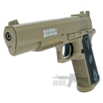 Swiss Arms P1911 Match Co2 Air Pistol Tan 1