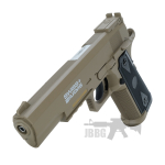 Swiss Arms P1911 Match Co2 Air Pistol Tan 3