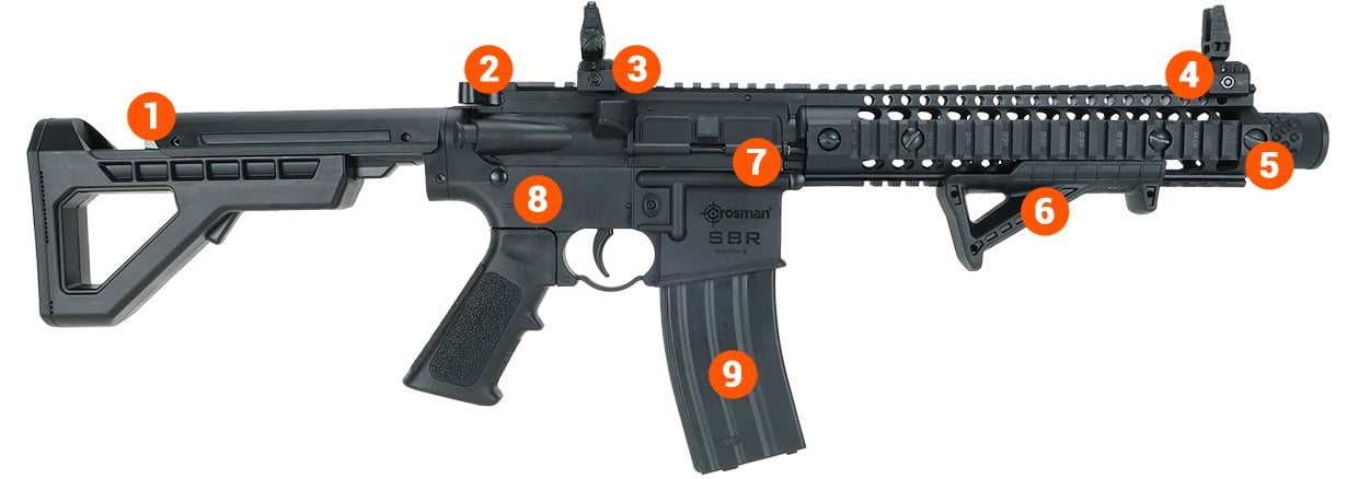 rbs airgun crosman sbr