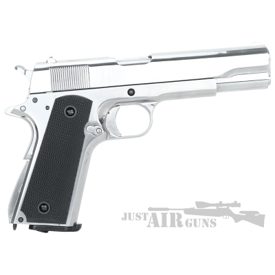 KL 1911 Silver Platinum 4 5mm BB Air Pistol 2