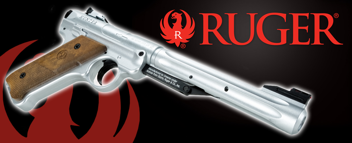 Umarex Ruger Mark IV air pistol silver 001