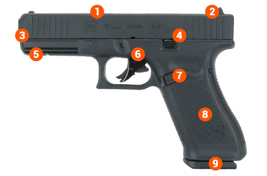 glock 17 gen 5 pellt air pistol uk info