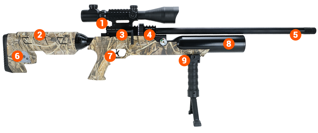 ESCALADE C PCP Air Rifle INFO 2