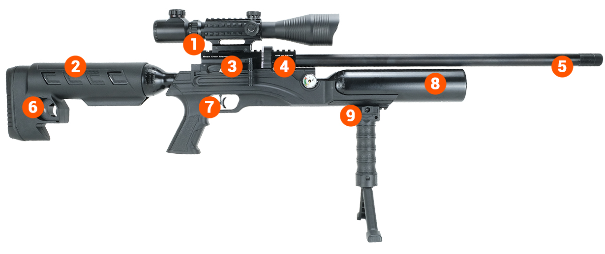 ESCALADE S PCP Air Rifle INFO 2