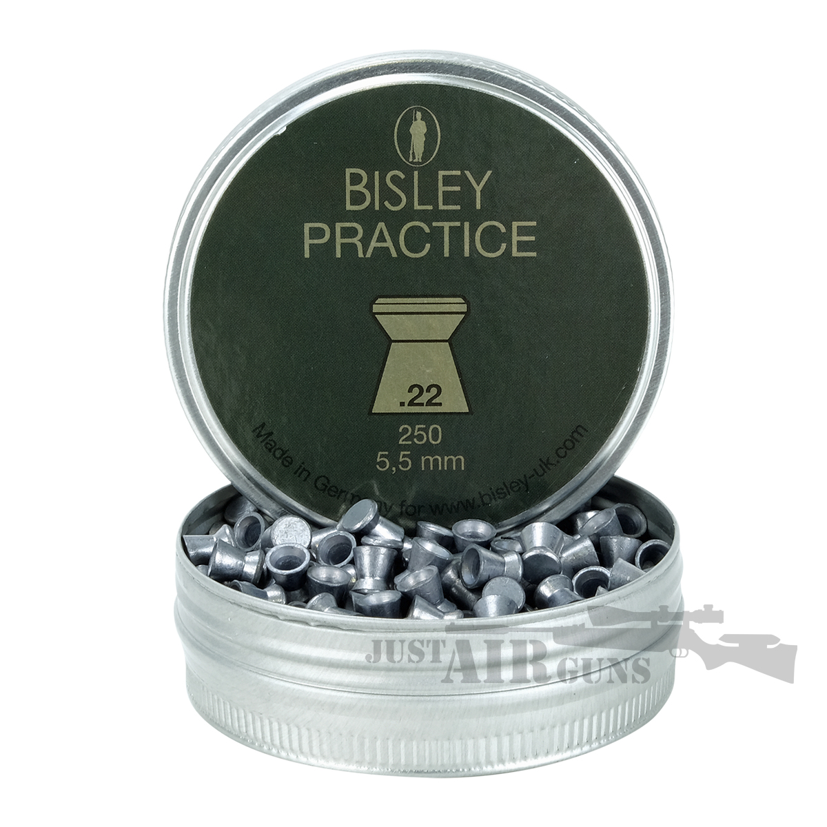 250 Bisley Practice Pellets 22 Just Air Guns