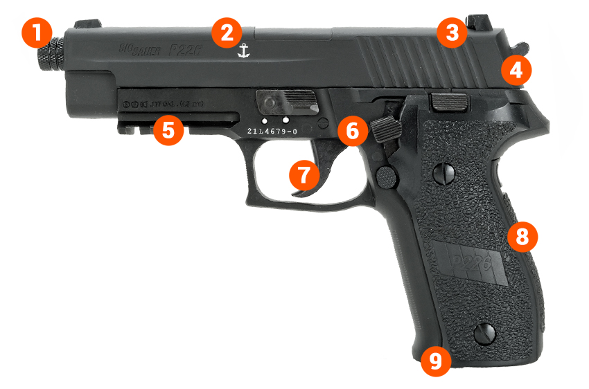 P226 AIRGUN PISTOL 1