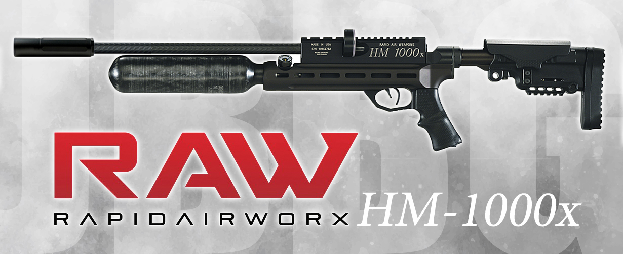 raw air rifle hm1000x uk