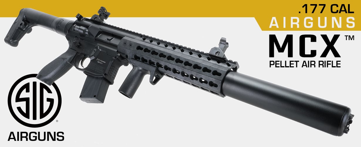 SIG MCX PELLET AIR RIFLE