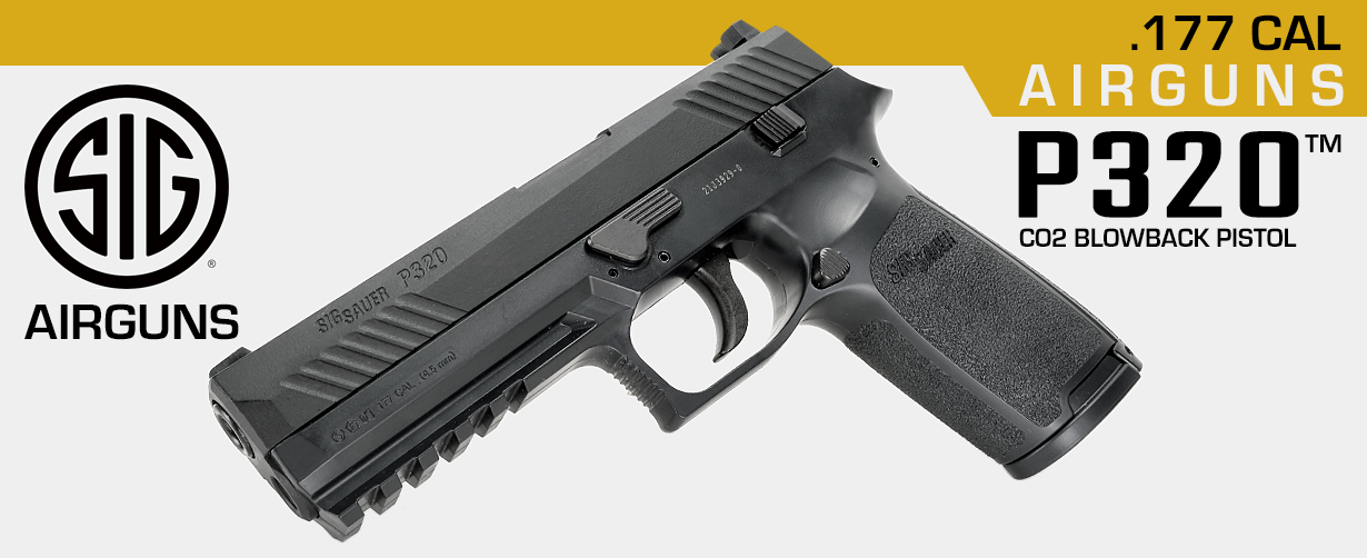 Sig Sauer P320 Pellet Air Pistol Just Air Guns