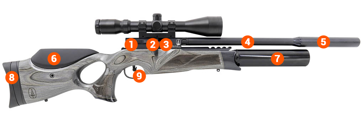 BSA R12 PRO AIR RIFLE INFO BP 1