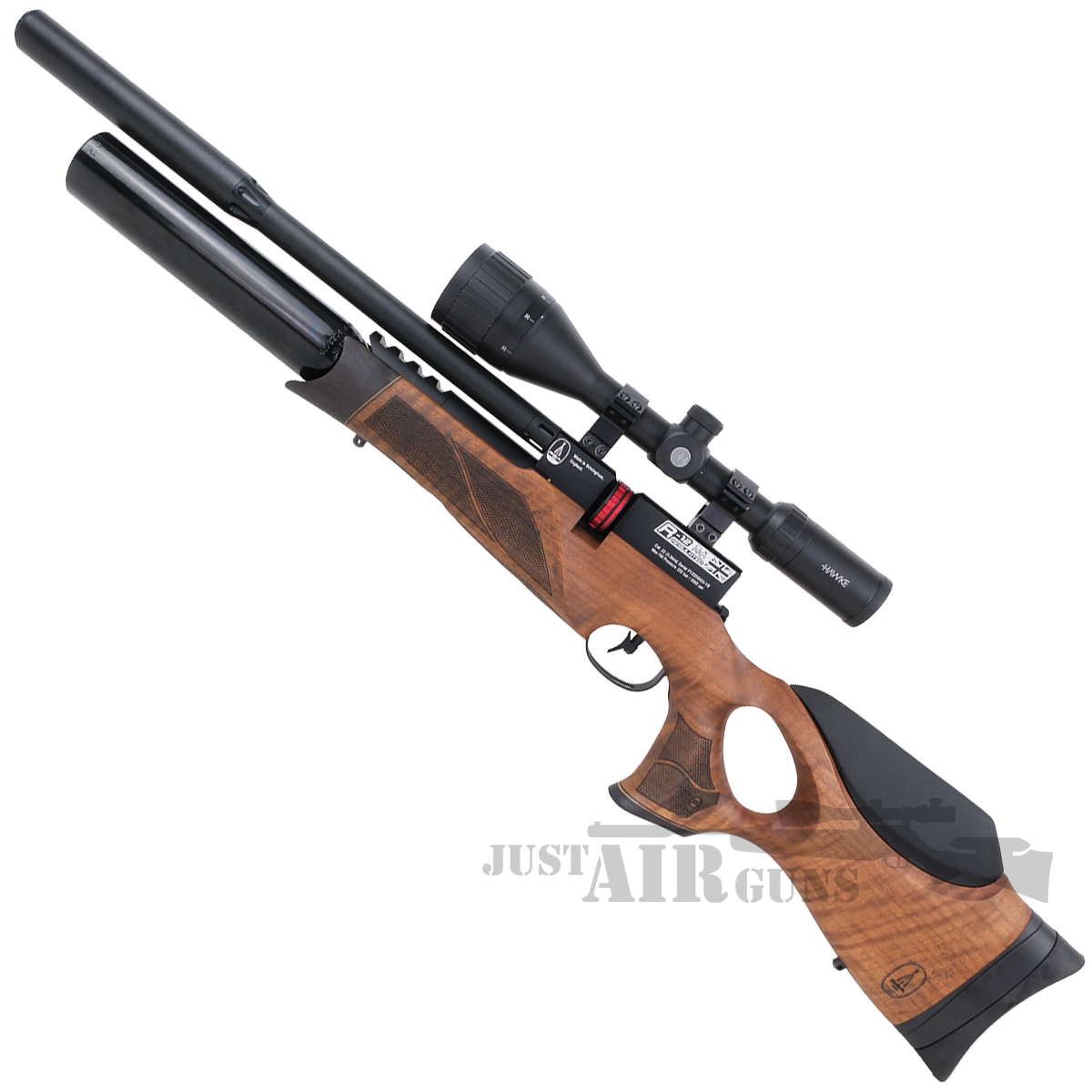 R12 CLX Pro PCP Super Carbine Air Rifle Walnut Stock 177
