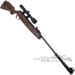 TX01 Break Barrel Spring Air Rifle with Wood Stock 20