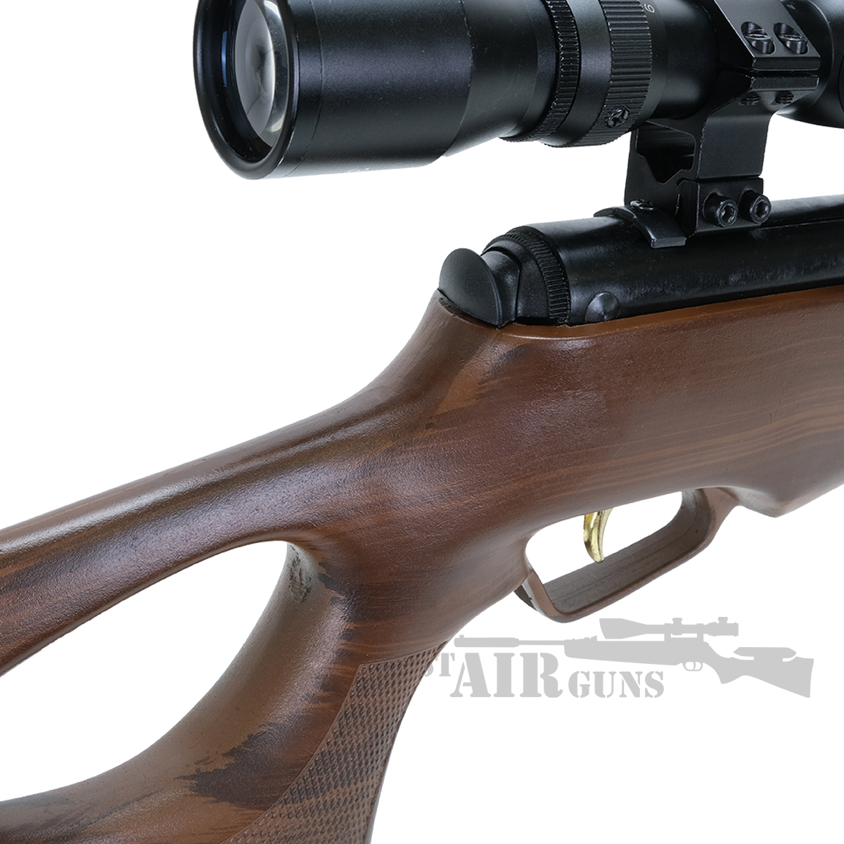 TX05 Break Barrel Spring Air Rifle Synthetic Wood Look Stock .177
