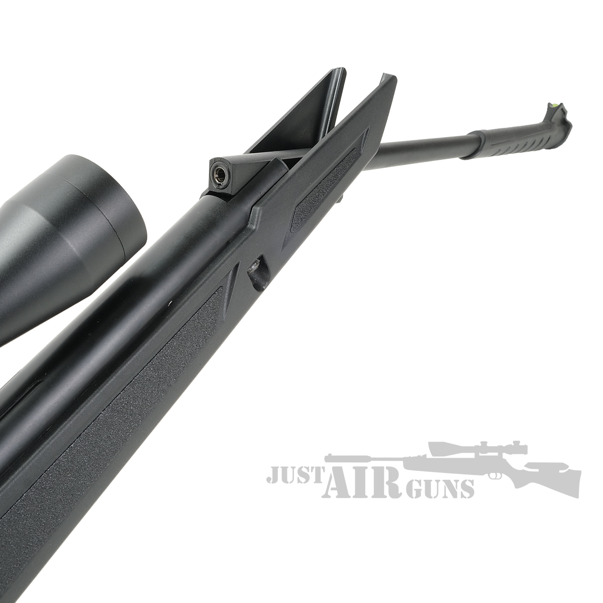 TXG01 Gas Ram Break Barrel Air Rifle Black Stock .22